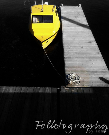 little yellow boat