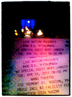 Neil Young, Wang Theater, Boston
